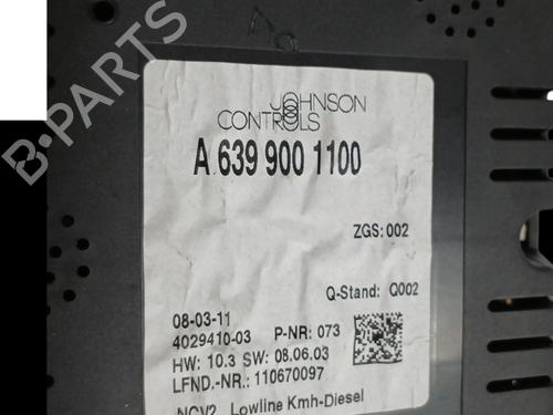 Instrument cluster MERCEDES-BENZ VITO / MIXTO Van (W639) 116 CDI (639.601, 639.603, 639.605) | BP18338314C47 