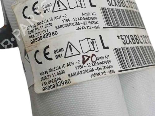 Left curtain airbag PEUGEOT 308 III (FB_, FH_, FP_, F3_, FM_) BlueHDi 130 (FBYHZL, FBYHZT) | BP28095218C11 