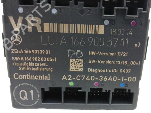 Electronic module MERCEDES-BENZ B-CLASS Sports Tourer (W246, W242)  | BP19636127M83 