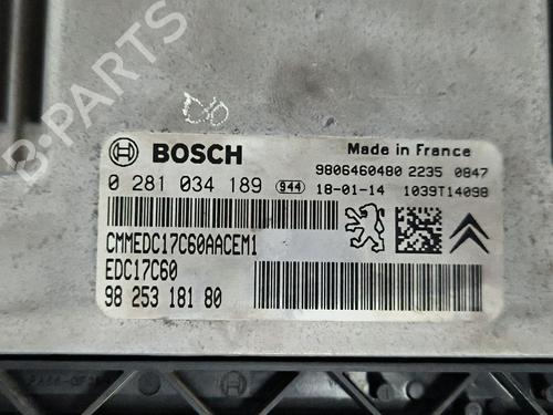Engine control unit (ECU) CITROËN C4 SPACETOURER (3D_) 1.6 BlueHDi 120 | BP34053457M57  - Image 5