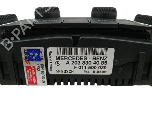 Climate control MERCEDES-BENZ CLC-CLASS (CL203)  | BP17748257I5 