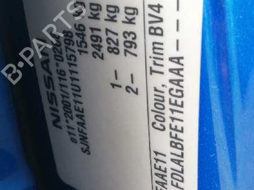 Tailgate NISSAN NOTE (E11, NE11) 1.4 | BP7615107C6 