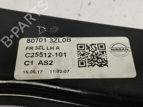 Front left window mechanism NISSAN PULSAR Hatchback (C13) 1.5 dCi | BP11185131C22 