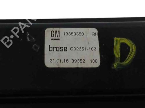 Front right window mechanism OPEL ADAM (M13) 1.4 | BP23959695C23 