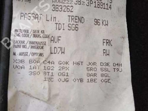 Motor VW PASSAT B5.5 (3B3) 1.9 TDI | BP10315389M1 