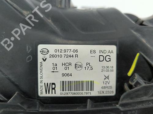 Right headlight RENAULT CAPTUR I (J5_, H5_) 0.9 TCe 90 | BP31850002C29  - Image 7