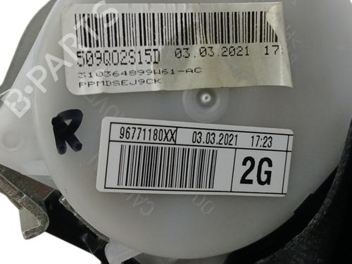 Rear left seatbelt CITROËN C4 Grand Picasso II (DA_, DE_) 1.2 THP 130 | BP17649757I29 