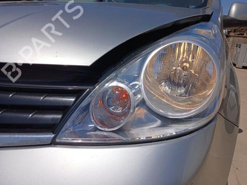 Used Left headlight Left headlight NISSAN NOTE (E11, NE11) 1.4 (88 hp) 36236332 36236332