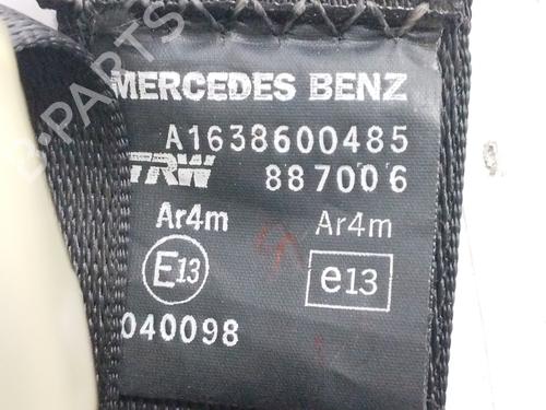Rear right seatbelt MERCEDES-BENZ M-CLASS (W163)  | BP12428197I28