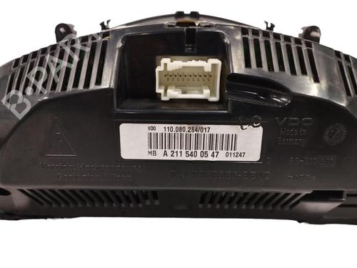 Instrument cluster MERCEDES-BENZ E-CLASS (W211)  | BP13312409C47 