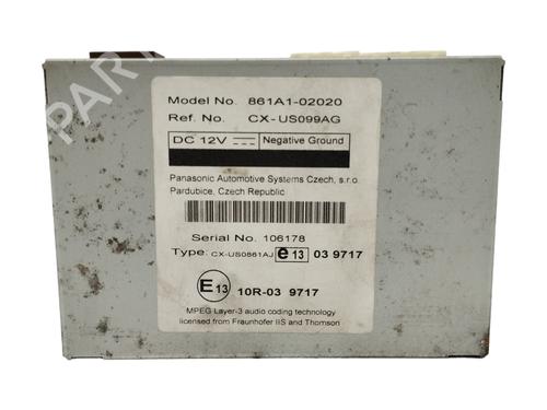 Used Electronic module TOYOTA VERSO (_R2_) 1.6 (ZGR20_, ZGR20R) (132 hp) 16187775