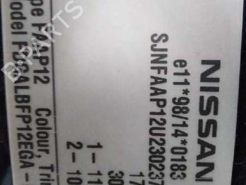 Alternator NISSAN ALMERA II (N16)  | BP8246869M7 