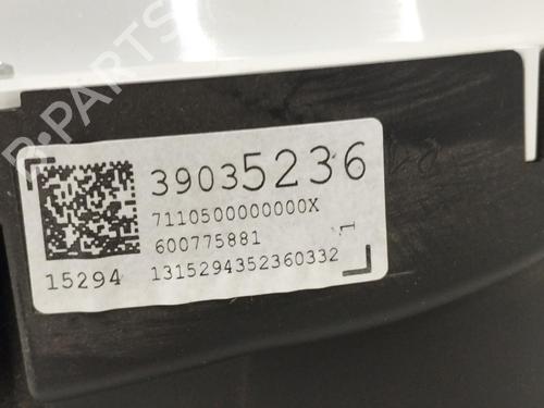 Instrument cluster OPEL ASTRA K (B16)  | BP17334117C47