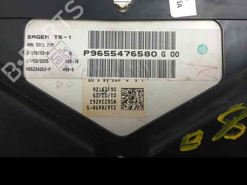 Instrument cluster PEUGEOT 307 (3A/C) 2.0 HDi 90 | BP23085205C47