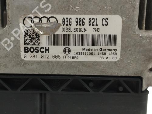 Engine control unit (ECU) AUDI A3 (8P1) 1.9 TDI | BP16868614M57