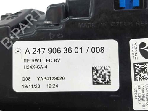 Right tailgate light MERCEDES-BENZ GLA (H247) GLA 200 d (247.712) | BP26553854C80 