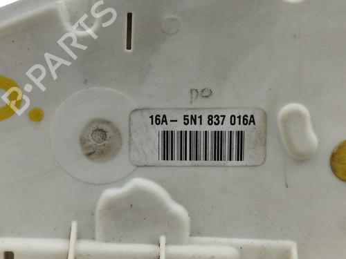 Used Front right lock VW TIGUAN (5N_) 2.0 TDI (140 hp) 13667238