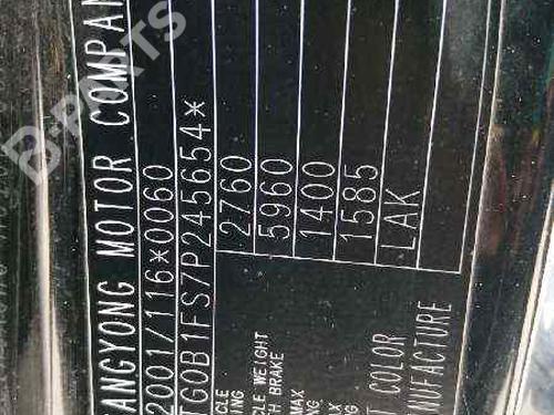 Right sun visor SSANGYONG REXTON / REXTON II (GAB_) 2.7 Xdi | BP10036288I2  - Image 18