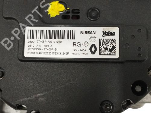 Generator NISSAN QASHQAI III (J12) 1.3 DIG-T All-wheel Drive | BP16847032M7 
