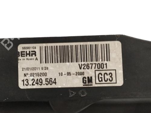 Radiator fan OPEL CORSA D (S07)  | BP16779265M35 