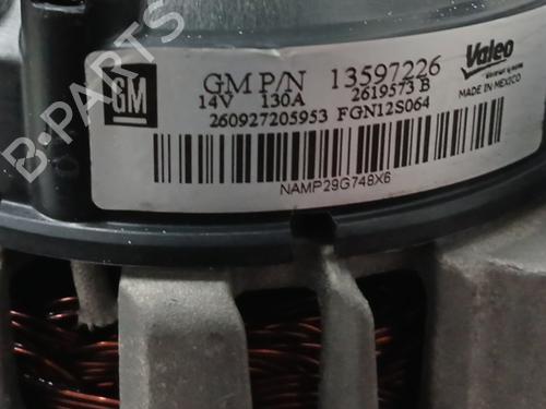 Alternator OPEL ADAM (M13)  | BP18127390M7 