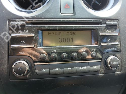 Used Radio Radio NISSAN NOTE (E12) 1.5 dCi (90 hp) 35981236 35981236