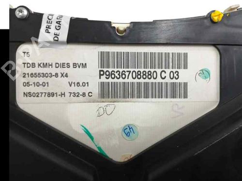 Instrument cluster PEUGEOT 307 (3A/C) 2.0 HDi 90 | BP23085187C47 