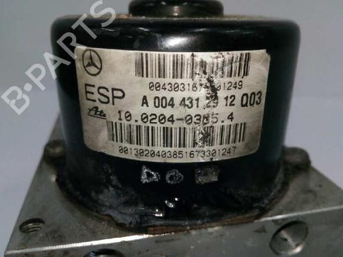 ABS pump MERCEDES-BENZ C-CLASS (W203) C 200 CDI (203.007) | BP5113968M43