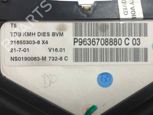 Instrument cluster PEUGEOT 307 (3A/C) 2.0 HDi 90 | BP23085182C47 