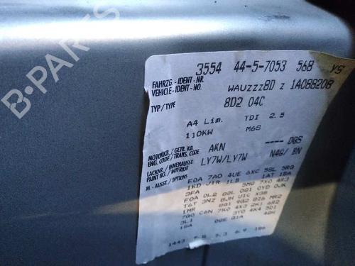 Alternator AUDI A4 B5 (8D2) 2.5 TDI | BP12471446M7