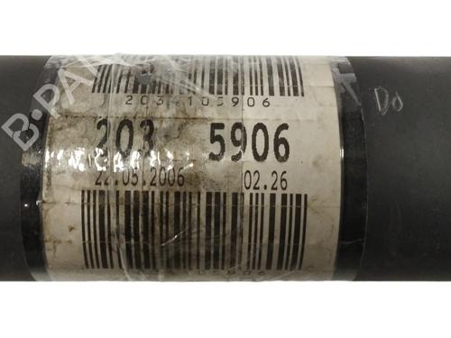 Driveshaft MERCEDES-BENZ C-CLASS (W203) C 220 CDI (203.008) | BP13883338M37