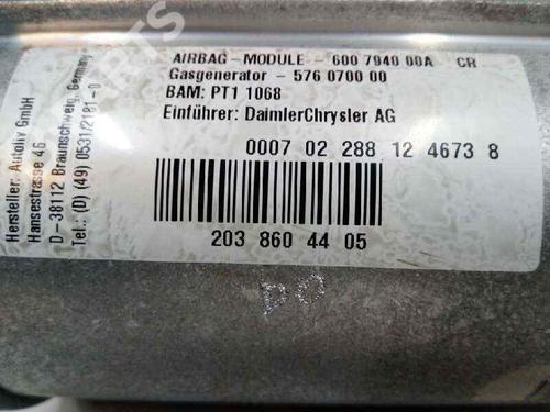 Passasjer kollisjonspute MERCEDES-BENZ C-CLASS Coupe (CL203) C 220 CDI (203.706) | BP5216768C10 