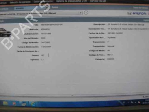 Gearbox HYUNDAI SONATA IV (EF) 2.0 16V | BP7909820M3 