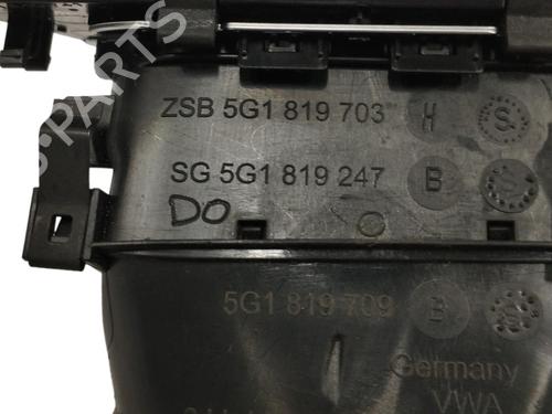 Air vent VW GOLF VII (5G1, BQ1, BE1, BE2)  | BP16955250I21 