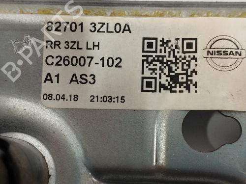 Rear left window mechanism NISSAN PULSAR Hatchback (C13) 1.2 DIG-T | BP10921183C24