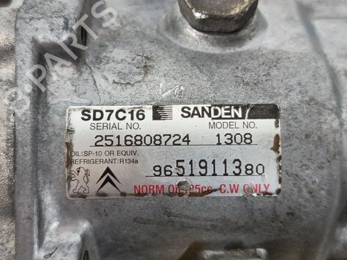 AC compressor CITROËN C4 Grand Picasso I (UA_) 2.0 HDi 138 | BP30614487M34 