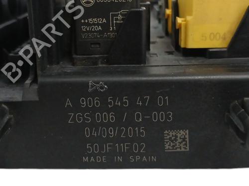 Fuse box MERCEDES-BENZ SPRINTER 3,5-t Van (B906) 319 CDI / BlueTEC (906.631, 906.633, 906.635, 906.637) | BP23575919E1