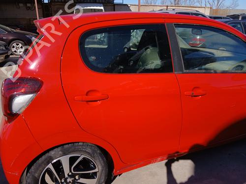 Dør højre bagtil PEUGEOT 108 1.0 VTi 72 | BP33233074C5 - Image 2
