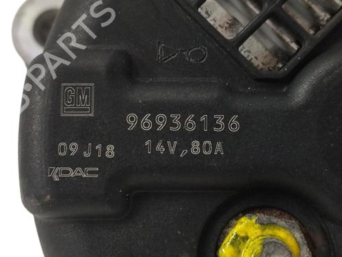 Alternator CHEVROLET AVEO / KALOS Hatchback (T250, T255) 1.2 | BP17051184M7 