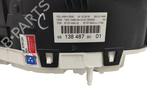 Instrument cluster PEUGEOT 208 I (CA_, CC_)  | BP16050921C47