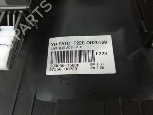 Climate control KIA STONIC (YB) 1.0 T-GDi | BP7761641I5 