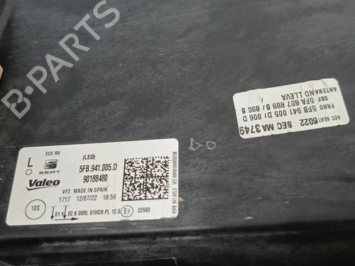 Left headlight SEAT LEON (KL1, KLG) 1.0 TSI | BP31637620C28  - Image 8