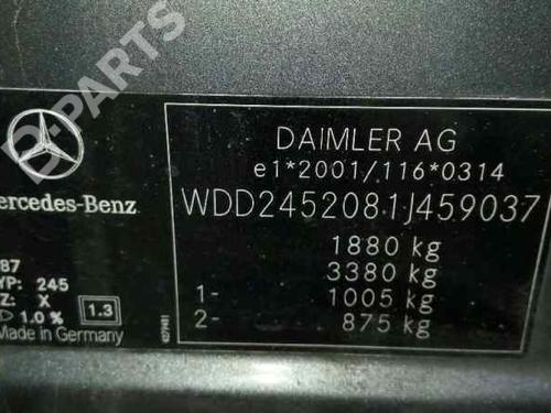 Interior roof light MERCEDES-BENZ B-CLASS Sports Tourer (W245) B 200 CDI (245.208) | BP7640142I8  - Image 10