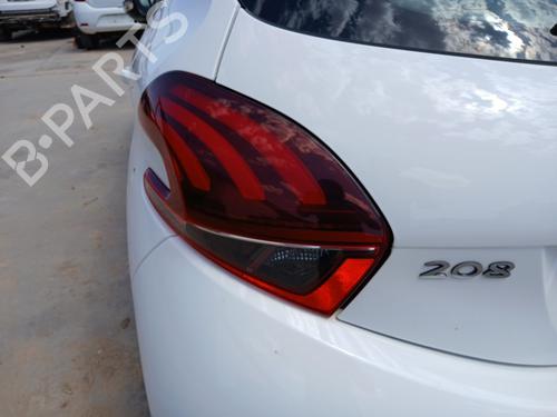 Used Left taillight Left taillight PEUGEOT 208 I (CA_, CC_) 1.2 THP 110 (110 hp) 36340418 36340418