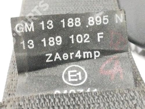 Front right seatbelt OPEL ASTRA H TwinTop (A04)  | BP11866108I25 