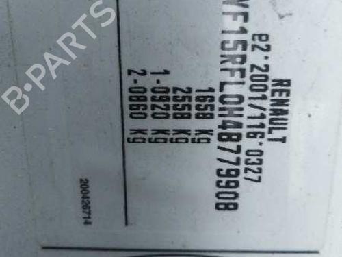 Left sun visor RENAULT CLIO IV (BH_) 1.5 dCi 75 | BP15550769I1