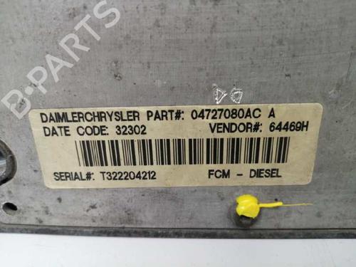 Electronic module CHRYSLER VOYAGER IV (RG, RS) | BP5588406M83