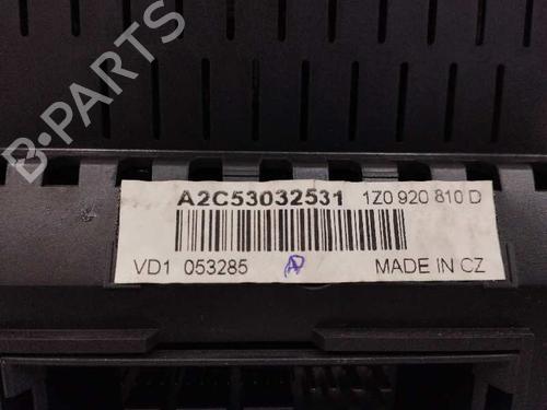 Instrument cluster SKODA OCTAVIA II (1Z3) 1.9 TDI | BP9536996C47 