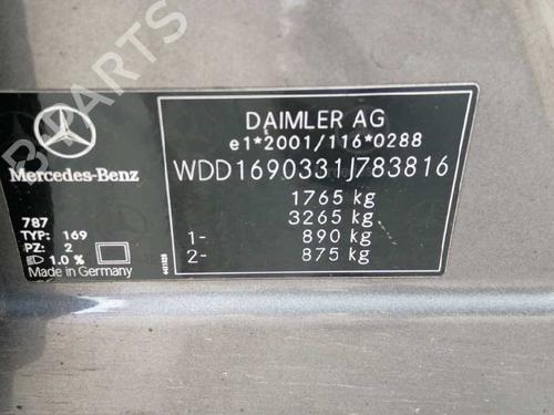 Dashboard MERCEDES-BENZ A-CLASS (W169) A 200 CDI (169.308, 169.008) | BP10738767C46 