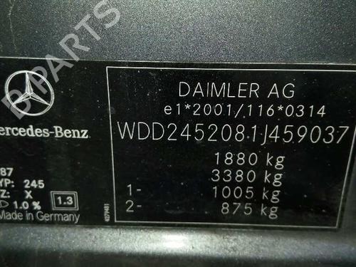 Engine MERCEDES-BENZ B-CLASS Sports Tourer (W245)  | BP2228609M1 